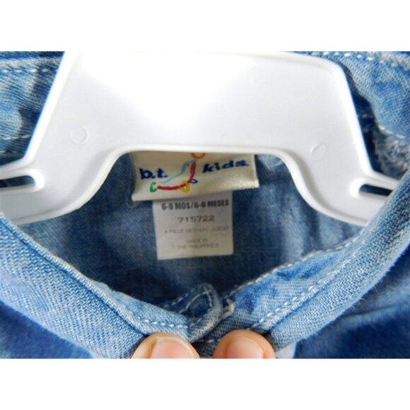 7/758 Small 6-9 Months B.T Kids Denim Outfit - Picture 4 of 5